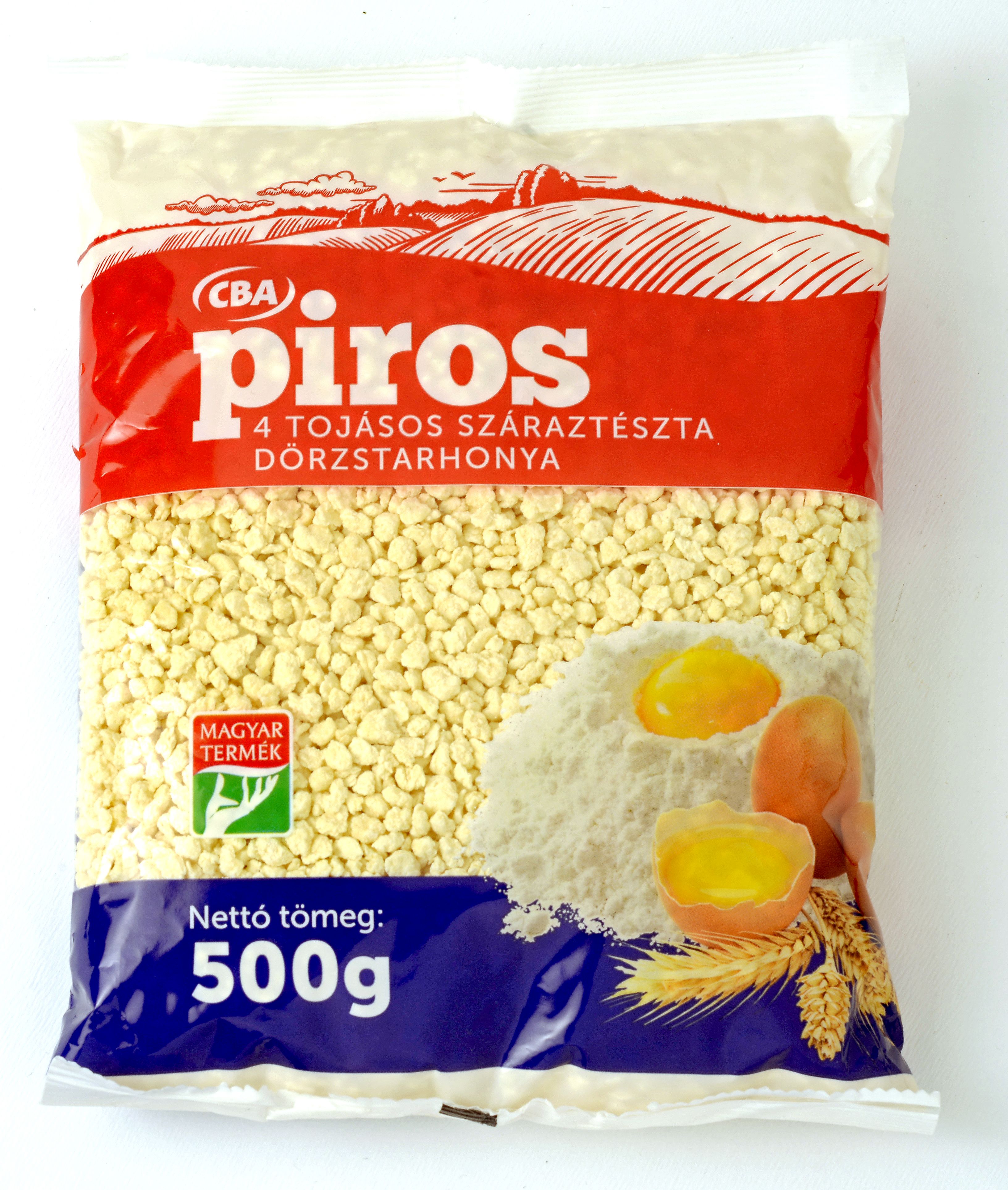 CBA Piros 4 tojásos dörzs tarhonya 500g